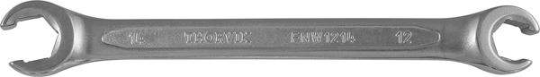 Ключ разрезной, 8x10 мм THORVIK FNW0810