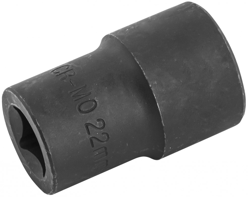 BES1222 Головка торцевая спиральная для поврежденного крепежа 1/2"DR, 22 мм THORVIK BES1222