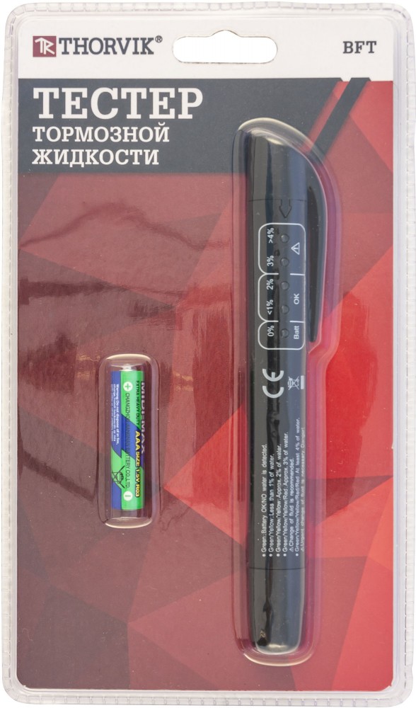 BFT Тестер тормозной жидкости THORVIK BFT