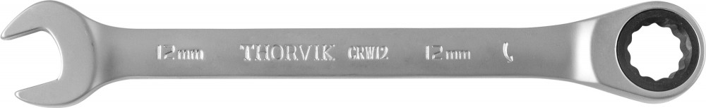 CRW12 Ключ гаечный комбинированный трещоточный, 12 мм THORVIK CRW12