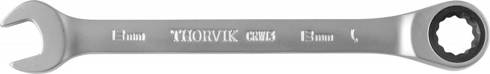 CRW13 Ключ гаечный комбинированный трещоточный, 13 мм THORVIK CRW13