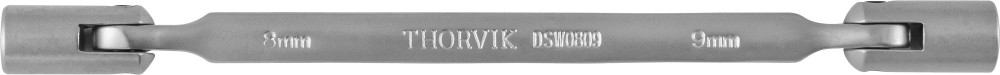 DSW0809 Ключ гаечный карданный, 8х9 мм THORVIK DSW0809