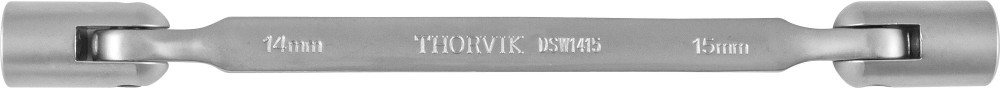 DSW1415 Ключ гаечный карданный, 14х15 мм THORVIK DSW1415