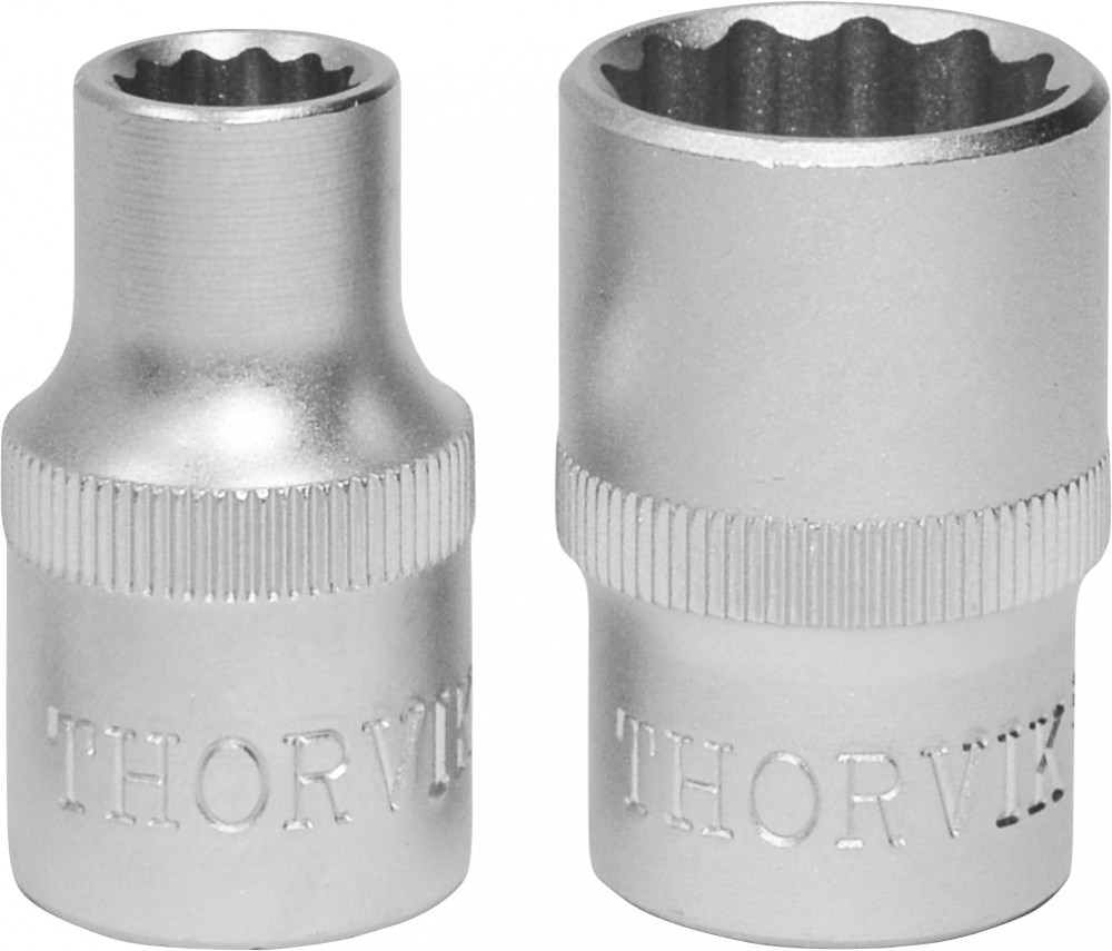 FS21217 Головка торцевая 12-гранная 1/2"DR, 17 мм THORVIK FS21217