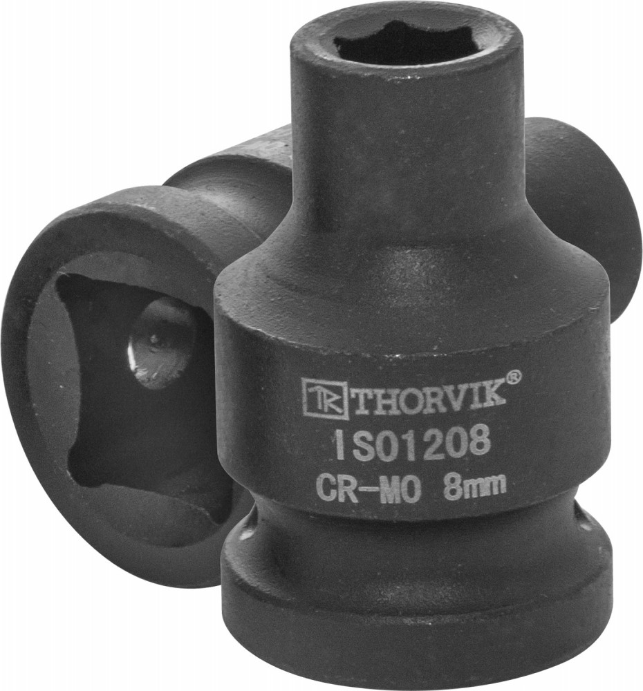 IS01208 Головка торцевая ударная 1/2"DR, 8 мм THORVIK IS01208