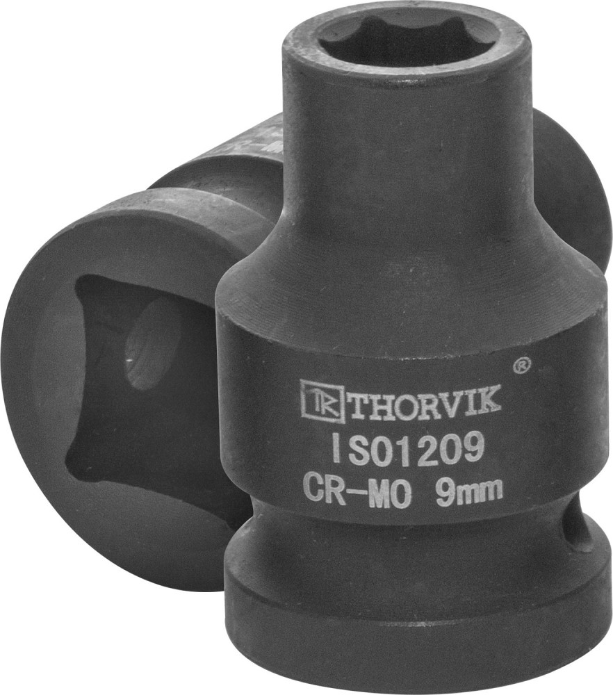IS01209 Головка торцевая ударная 1/2"DR, 9 мм THORVIK IS01209