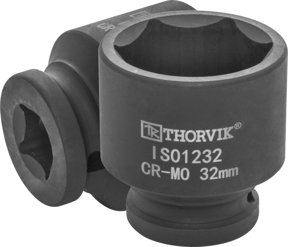 IS01232 Головка торцевая ударная 1/2"DR, 32 мм THORVIK IS01232