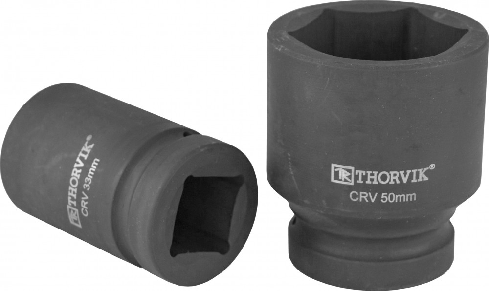 LSWS00165 Головка торцевая для ручного гайковерта 1"DR, 65 мм THORVIK LSWS00165