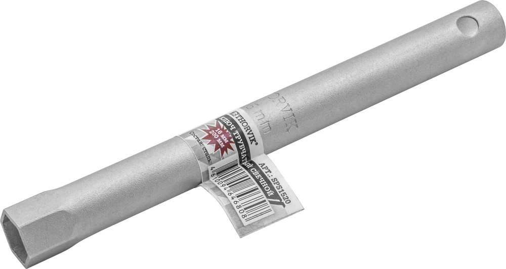 SPS1520 Ключ трубчатый свечной, 16 мм, 200 мм THORVIK SPS1520