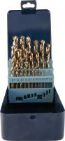Набор спиральных сверл по металлу, d1.0-13.0 мм, 25 предм. THORVIK TDBS25K5