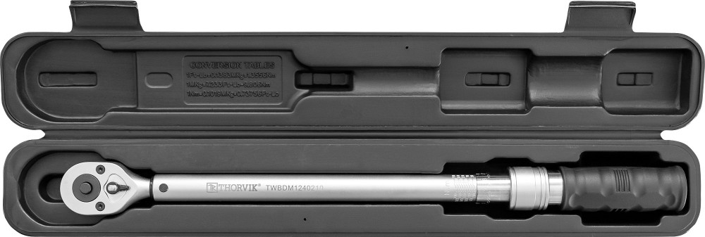TWBDM1240210 Ключ динамометрический двусторонний 1/2"DR, 40-210 Нм THORVIK TWBDM1240210