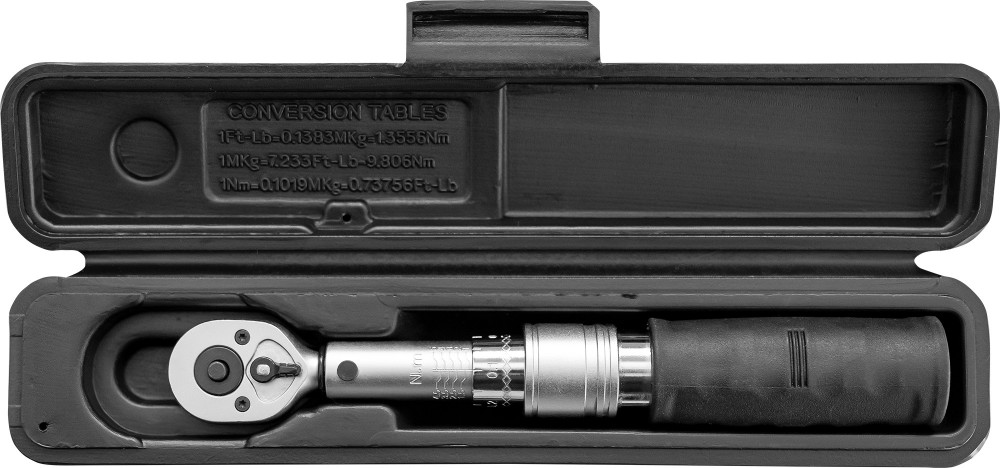 TWBDM1415 Ключ динамометрический двусторонний 1/4"DR, 1-5 Нм THORVIK TWBDM1415