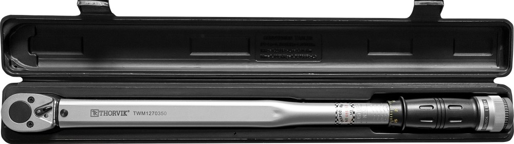 TWM1270350 Ключ динамометрический 1/2"DR, 70-350 Нм THORVIK TWM1270350