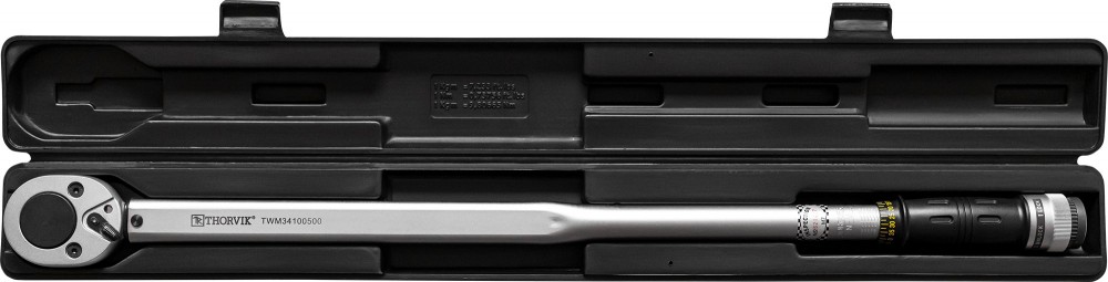 TWM34100500 Ключ динамометрический 3/4"DR, 100-500 Нм THORVIK TWM34100500