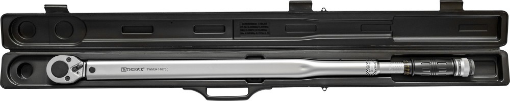 TWM34140700 Ключ динамометрический 3/4"DR, 140-700 Нм THORVIK TWM34140700