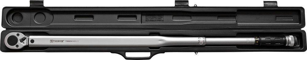 TWM34140980 Ключ динамометрический 3/4"DR, 140-980 Нм THORVIK TWM34140980
